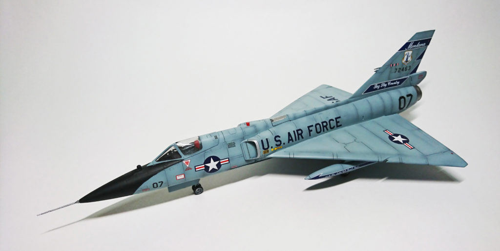 キットレビュー】MENG MODEL 1/72 F-106A デルタダート | Modelyard