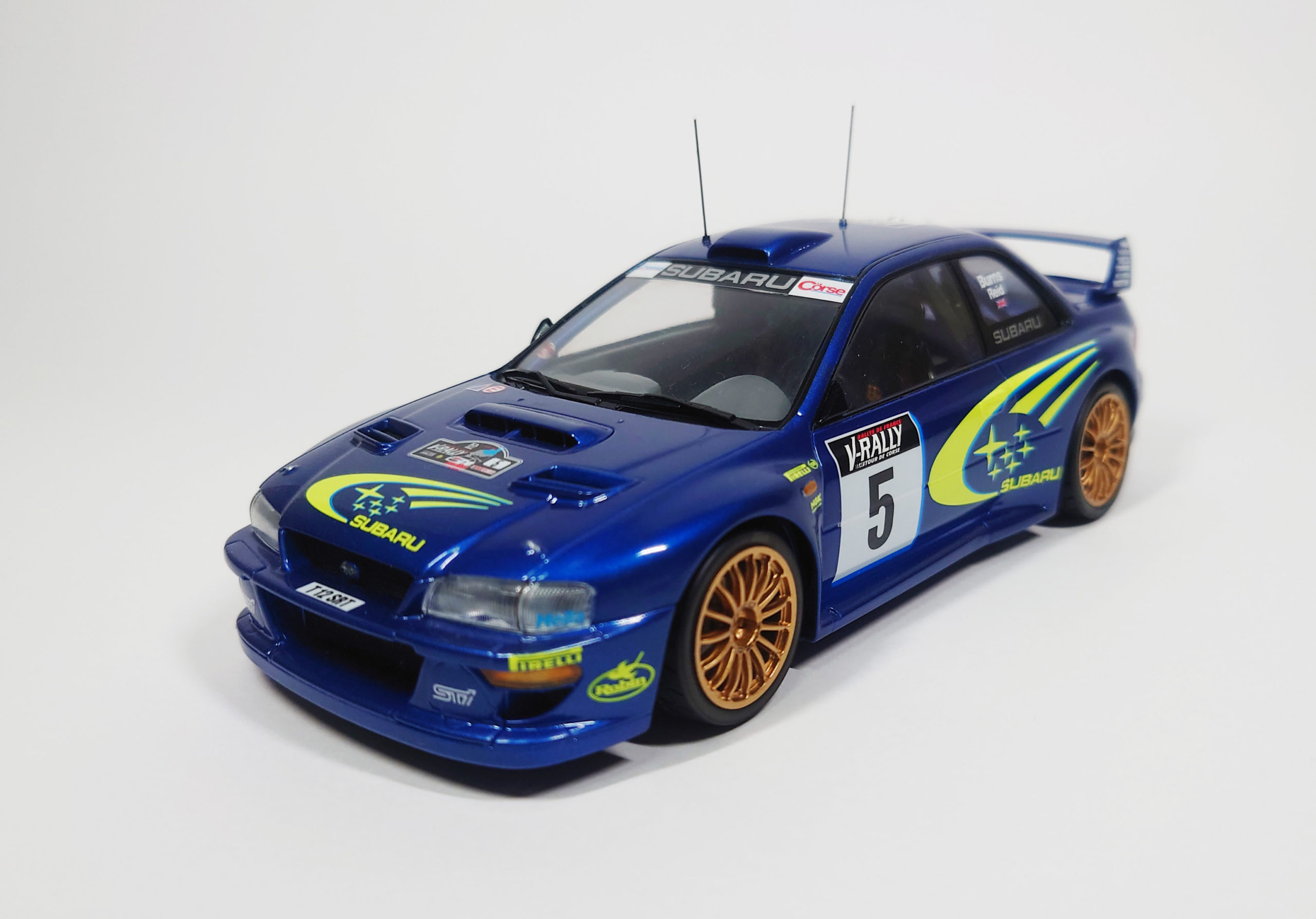 キットレビュー】スバル インプレッサ WRC'99 | Modelyard