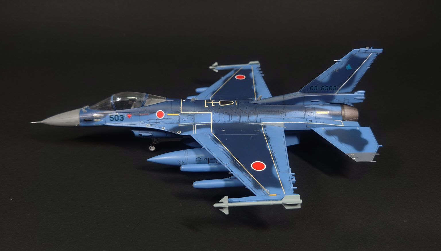 【キットレビュー】ハセガワ 1/72 F-2A | Modelyard